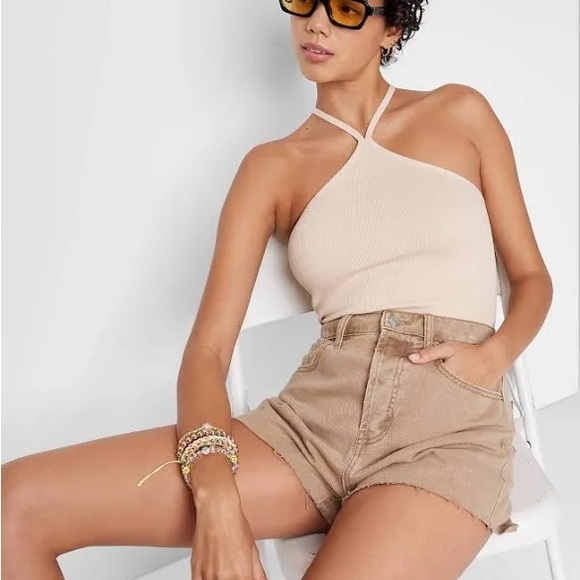 Women’s Wild Fable Bodysuit • Seamless • Beige - Picture 2 of 3